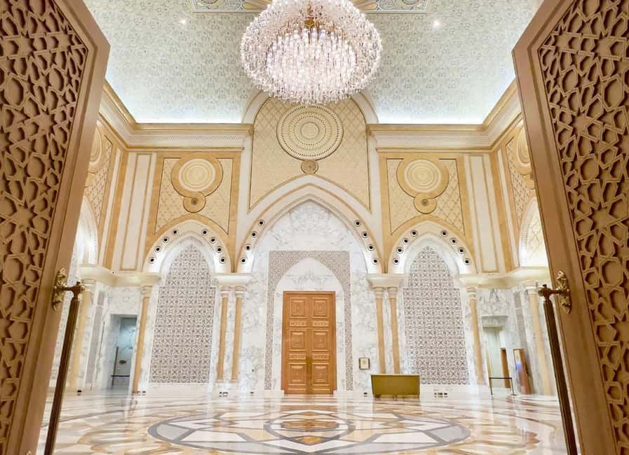 Abu Dhabi: Inside Qasr Al Watan Walking Tour - Heritage Galleries and UAE Governance Exhibits in Plain Language