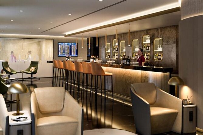 Abu Dhabi International Airport (AUH) VIP Lounge Access - Food, drinks, and Wi-Fi: why this waiting-room setup is worth it