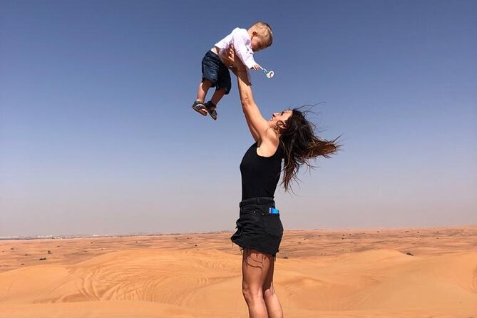 Abu Dhabi - Kids Friendly Morning Desert Safari - Getting there: hotel pickup from Dubai and AC comfort