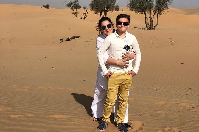 Abu Dhabi morning desert safari - Private car - Price per group and value for families or small groups