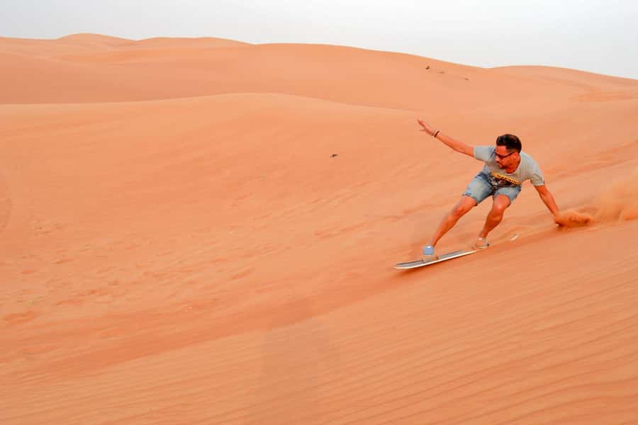 Abu Dhabi: Morning Desert Tour, Camel Ride & Sandboarding - Photos and Comfort Stops That Make the Morning Feel Easy