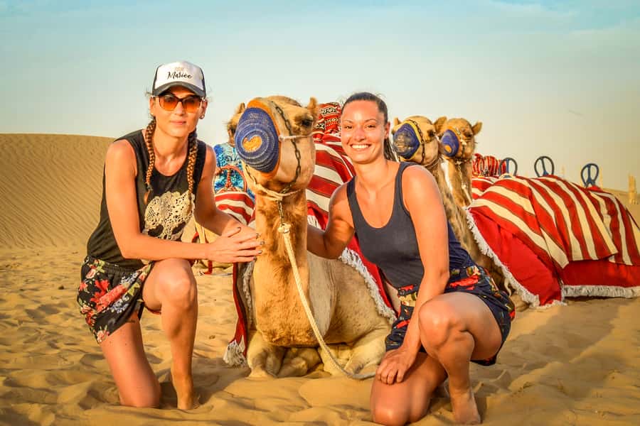 Abu Dhabi: Morning Desert Tour, Camel Ride & Sandboarding - Dune Bashing in a 4x4: Adrenaline With Real-World Safety