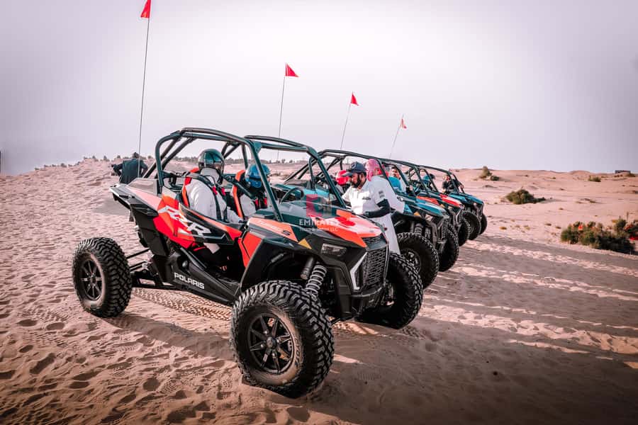 Abu Dhabi: Morning Self-Drive Dune Buggy Experience - Stops, photos, and pacing you control