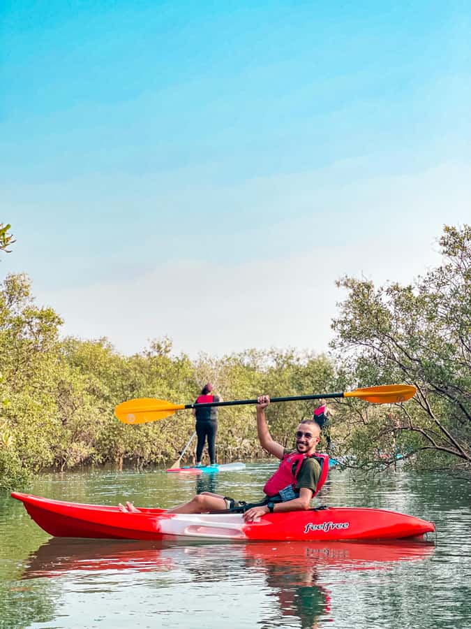 Abu Dhabi: Reem Central Park 2-hour Guided Kayak Tour - Should you book the Reem Central Park 2-hour guided kayak tour?