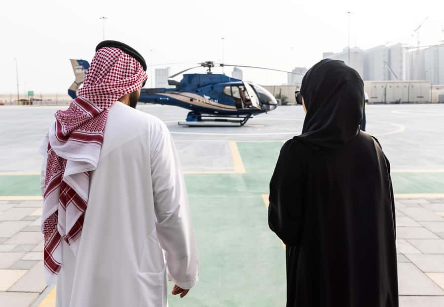 Abu Dhabi: Shared Helicopter Tour - Emirates Palace gardens from above: the big-luxury moment you can actually see
