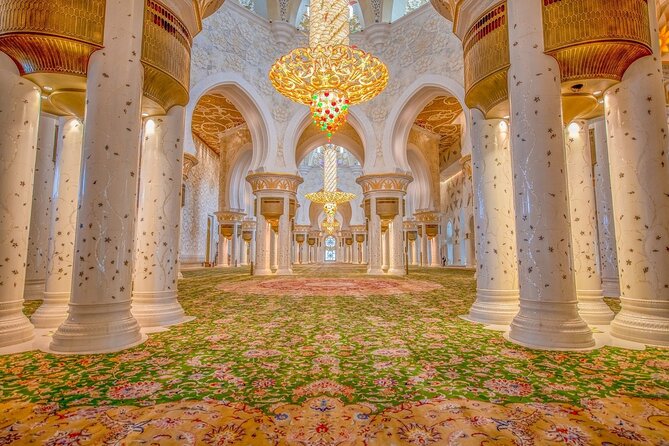 Abu Dhabi - Sheikh Zayed Grand Mosque Tour In A Private Vehicle - Abu Dhabi landmarks that work with a half-day schedule