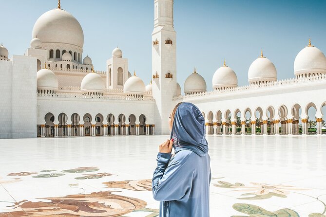 Abu Dhabi - Sheikh Zayed Grand Mosque Tour In A Private Vehicle - Guides are the secret sauce: Rana, Sadik, and Mustafa