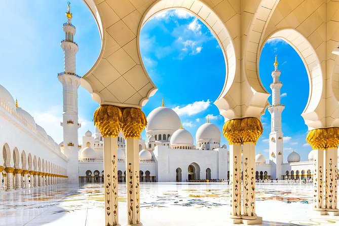 Abu Dhabi Sheikh Zayed Mosque Half-Day Guided Tour from Dubai - Dress code in real life: women, men, and cover-ups that prevent entry issues