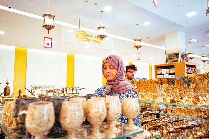 Abu Dhabi Sightseeing Tour: Sheikh Zayed Mosque, Heritage Village & Dates Market - Emirates Heritage Village: crafts, workshops, and how the 30 minutes can feel