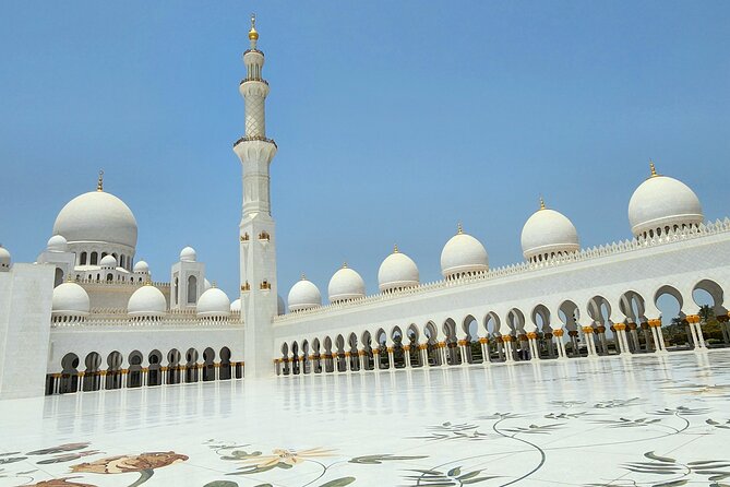 Abu Dhabi Tour from Dubai: Ticket Ferrari world and the Mosque - Dubai Hotel Pickup to Abu Dhabi, All in One Day