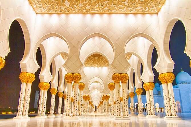 Abu Dhabi Tour Full-Day from Dubai small group with Grand Mosque - Emirates Palace and Mandarin Oriental: Hollywood Fame, Gold Coffee, and Quick Views