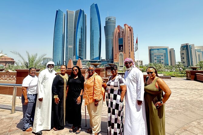 Abu Dhabi Tour with Sheikh Zayed Grand Mosque Visit - Ferrari World and Etihad Towers, Skyline and Photos Only