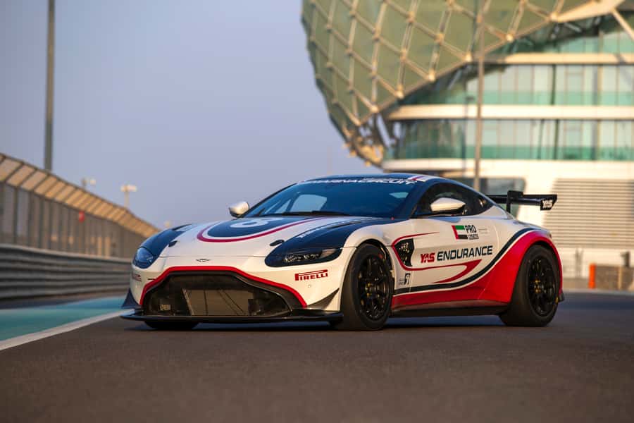 Abu Dhabi: Yas Marina Circuit Aston Martin GT4 Passenger - Yas Marina Circuit, the track you recognize immediately