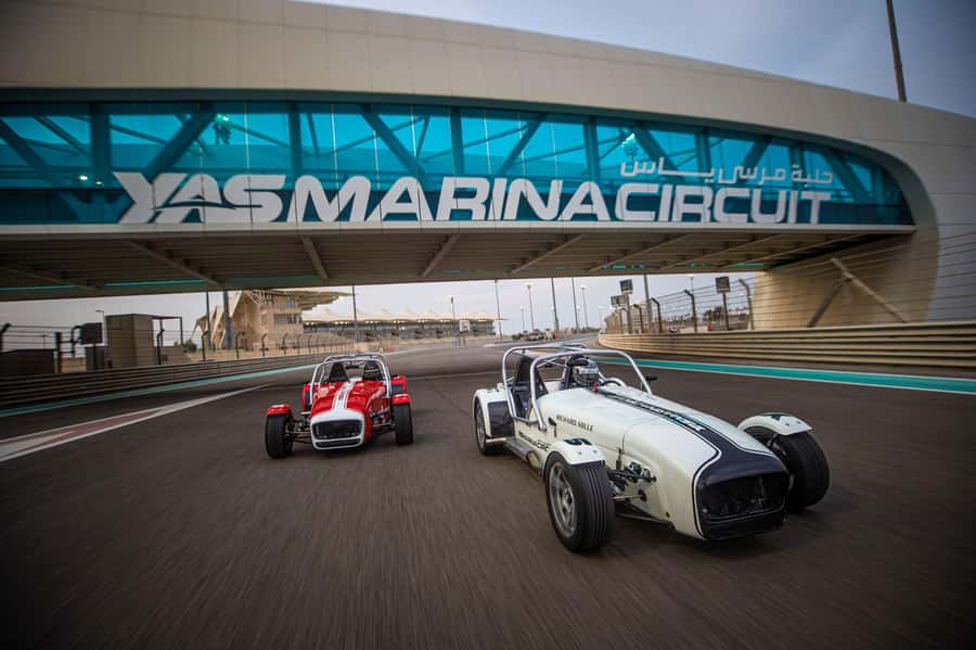 Abu Dhabi: Yas Marina Circuit Caterham Seven Express Drive - The Caterham Seven 360: why this car feels special in your hands