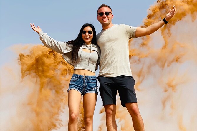 Abudhabi Desert Safari - Sandboarding on the Dunes, Plus a Real Photo Moment