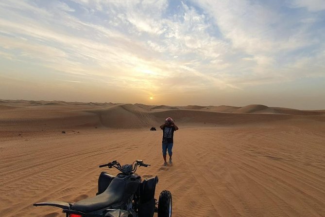 Adventure quad bike tour ( 2 hour private quad biking to deep desert ) - Riding deep into changing dunes, with a guide who handles the route