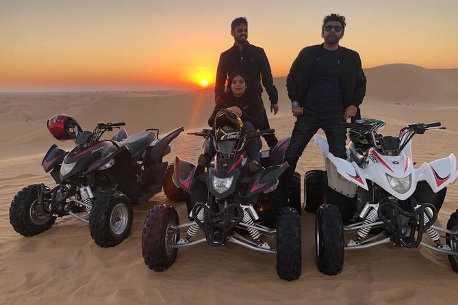 Adventure quad bike tour ( 2 hour private quad biking to deep desert ) - Morning or evening departures for desert sunrise and sunset light