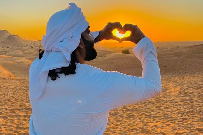 Afternoon Desert Safari with Quad Bike, Camel Ride and Sandboarding - Al Madam Desert outside Dubai, red dunes and photo-ready viewpoints