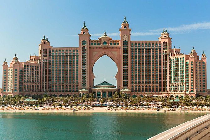 Afternoon Dubai City Iconic Skyline Tour including Transfers - Jumeirah Public Beach, Burj Al Arab photos, and a short Gulf break