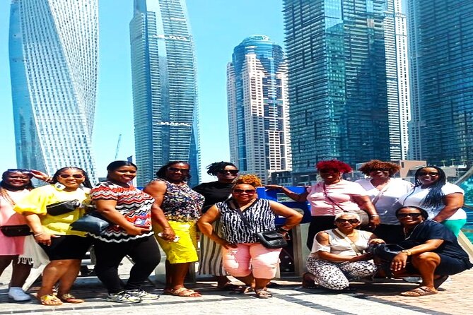 Afternoon Dubai City Iconic Skyline Tour including Transfers - La Mer: a modern beachfront stop that still feels public