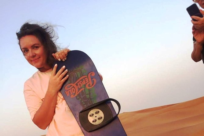 Afternoon Dune Drive Safari with SunSet Photo & Sand Boarding - Al Badayer Start: Your First Break Before the Roller Coaster
