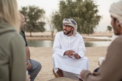 Al Marmoom Oasis Luxury Tent with Bedouin Dinner