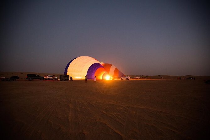 Amazing Hot Air Balloon With Beautiful Desert Sunrise View - Balloon Inflation, Safety Briefing, and What You Can Expect Up Close
