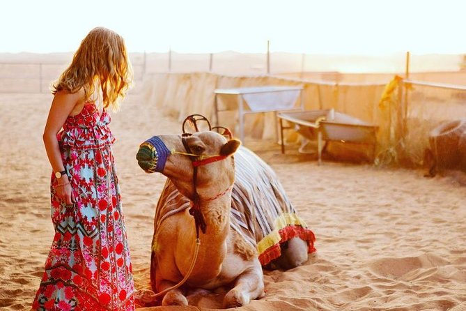 Arabian Desert Safari with BBQ Dinner Camel Ride, Sand Boarding - BBQ dinner and shows: where the evening can run smooth, or not