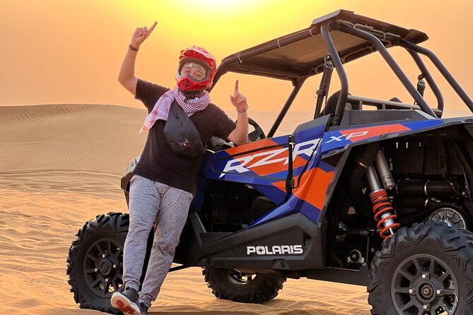 Arabian Dune Buggy Adventure - Refreshments Stop and Desert Park Reality