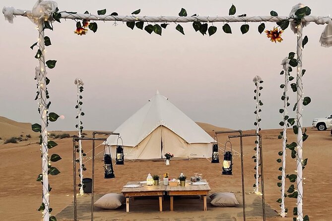 Arabian Glamping Adventure in Desert - What you do between arrival and dinner