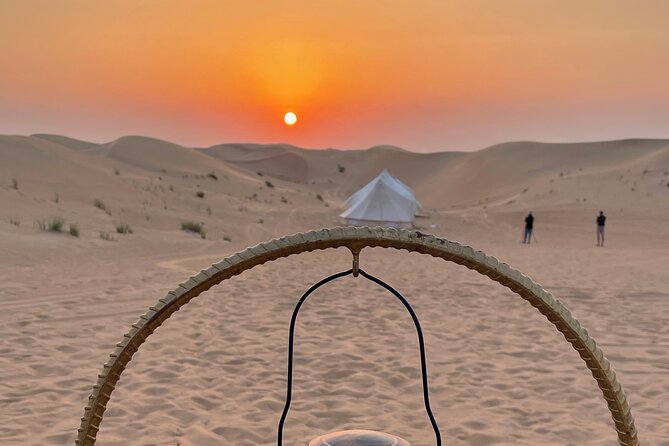 Arabian Glamping Adventure in Desert - Check-in at a private camp: canvas comfort meets real desert quiet