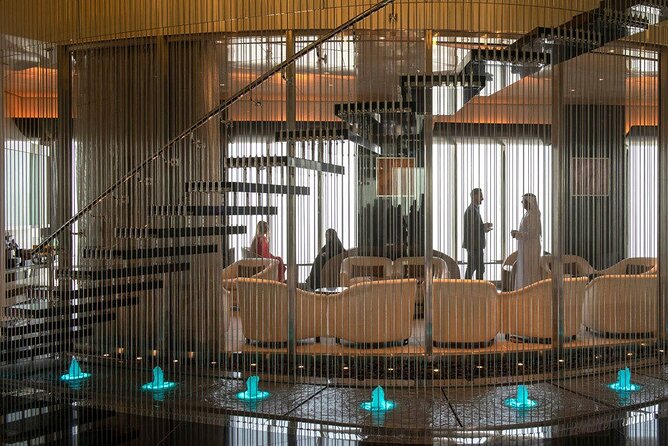At the top burj khalifa dubai ticket with cafe treat - Skip-the-line entry and the SKY lounge experience
