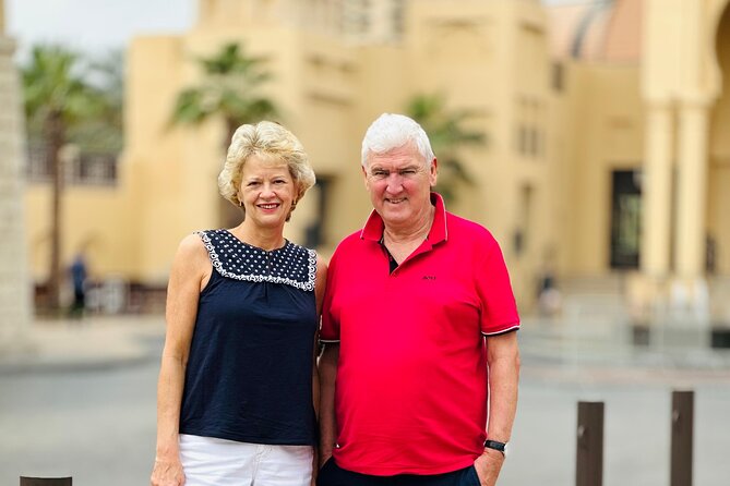 Authentic Dubai Tour: Al Fahidi, Souks, Abra & Landmarks drive - Burj Al Arab Photos, Palm Jumeirah Drive-By, and Atlantis Sightlines