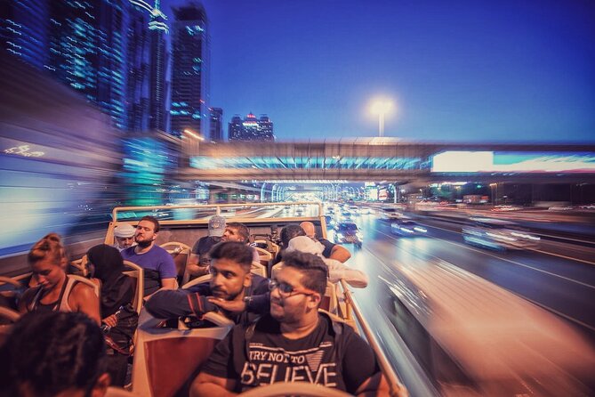 Big Bus Dubai Open Top Night Tour - Palm Jumeirah glow: what to expect from the water-side lighting