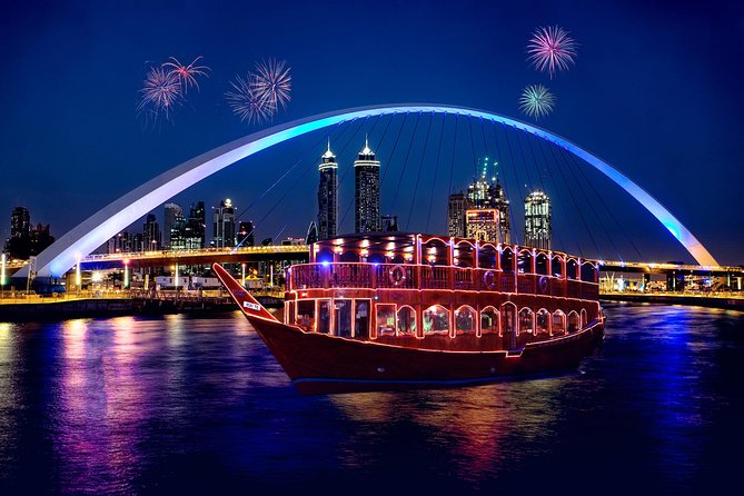 Buffet Dinner Cruise on New Dubai Canal - From hotel pickup to boarding around 8:30 pm