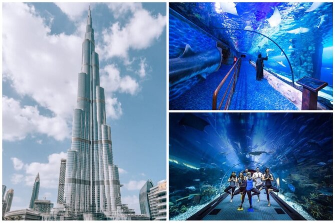 Burj Khalifa, Dubai Aquarium & UWZ with Penguin Cove Tickets - Moving From Tower to Aquarium: How to Keep the Day Feeling Easy