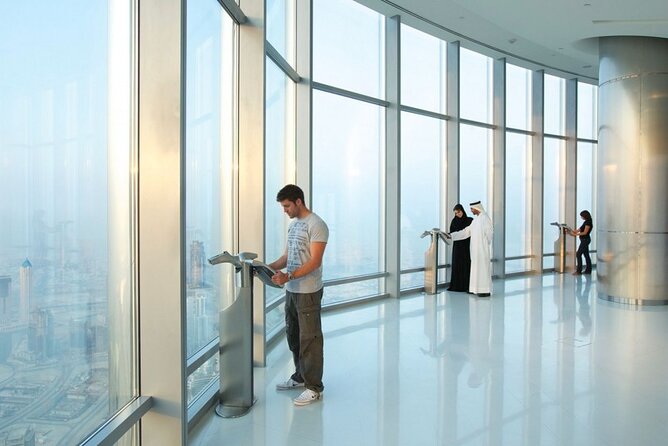 Burj Khalifa Dubai Observation Deck Admission Ticket - At The Top on the 124th and 125th floors: what the views feel like