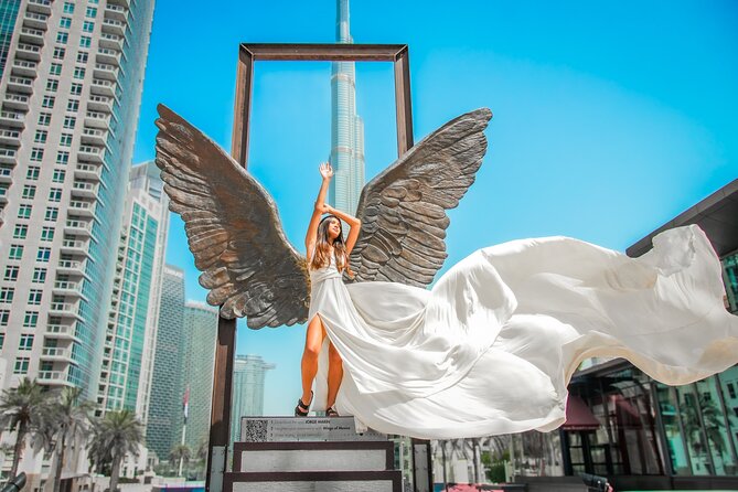 Burj Khalifa Flying Dress Instagram Videography Shoot - Key highlights to know before you go