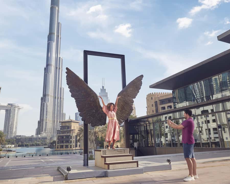 Burj Khalifa Private Videography Shoot - First Stop: Wings of Mexico and a Walk With a Plan
