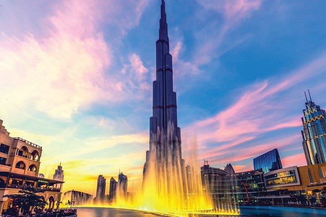 Burj Khalifa Tickets at the top (Level 124 and 125) - 360° views of Dubai and the Persian Gulf, plus night timing