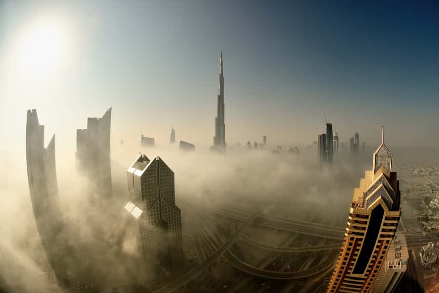 Burj Khalifa VIP Lunch – Michelin Dining & Porsche Transfer - The private lounge setup: window seating and a view without the crush
