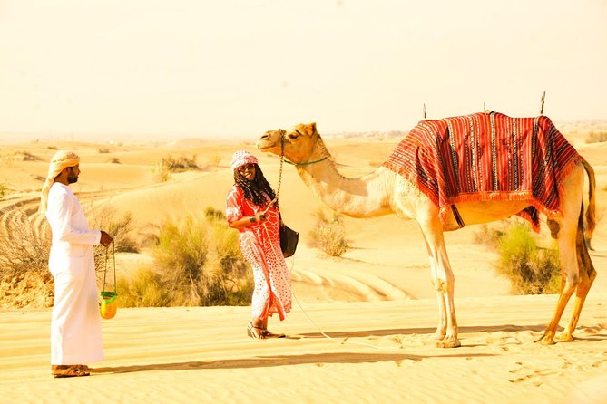 Camel Trekking and Morning Safari with Sand Boarding - What a 4-Hour Dubai Desert Morning Feels Like in Real Time