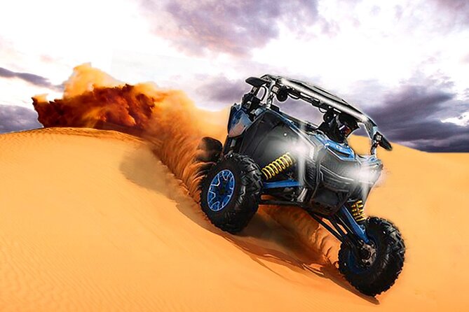 CAN AM 04 Seater Self Drive with Camel Riding and Sand Skiing - Value check: $420 per group up to 4, and what you actually get