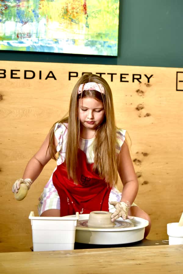 Ceramic Pottery Workshops & Fun Indoor Activities For Kids - What You’ll Do Later: The Free Underglaze Session