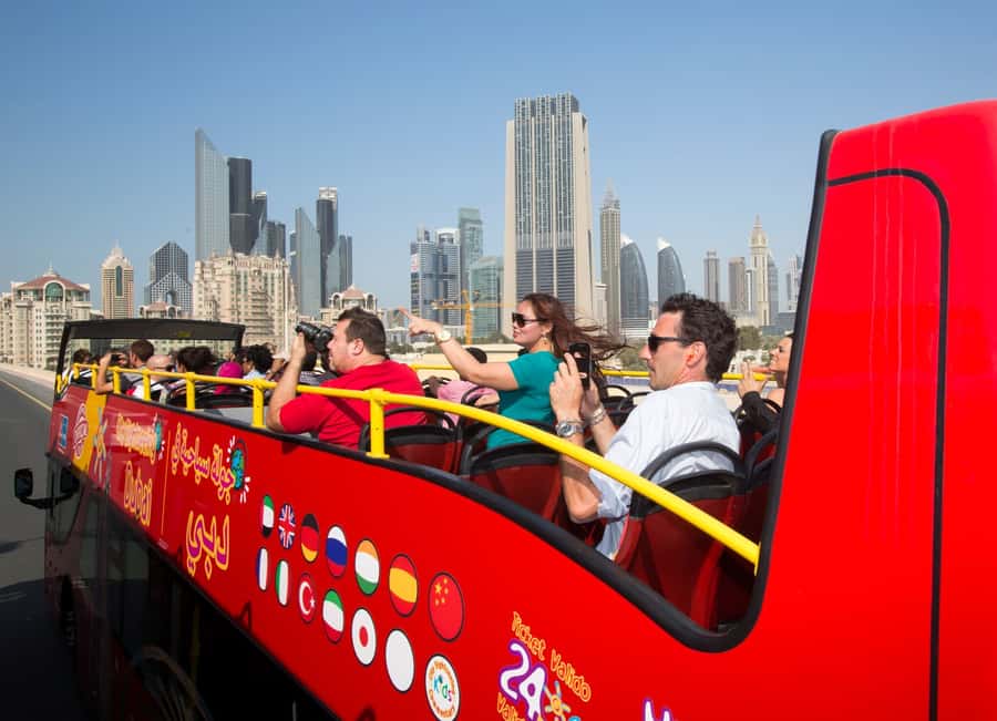 City Sightseeing Dubai Hop-On Hop-Off Bus Tour & Dhow Cruise - The big idea, hop-on hop-off without the planning headache