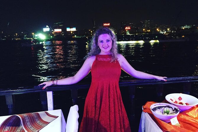 Deira Creek: Dhow Cruise Dinner - The sights you’ll see from the boat: Deira by night, up close