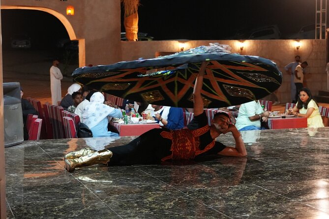 Deluxe Premium Dubai Desert Safari with Camel Ride, and Live Show - Getting picked up for a 6-hour desert reset