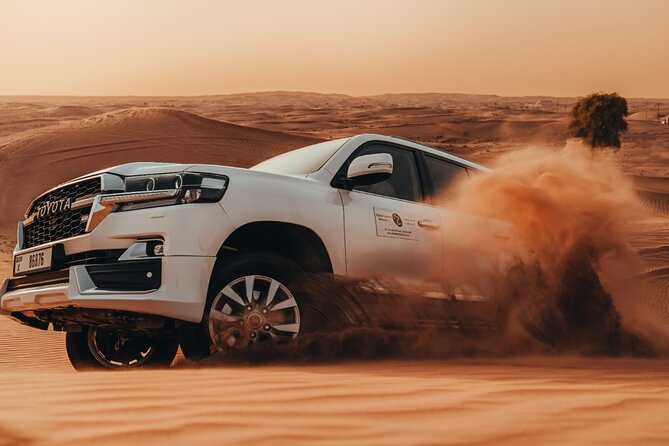 Deluxe Sunset Desert Safari: SandSurfing, Camel Ride & BBQ dinner - Quick take: what you should care about