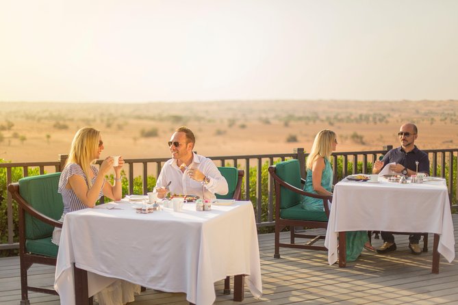 Desert Conservation Wildlife Drive & Breakfast at Al Maha Resort - Al Maha Desert Resort breakfast: buffet plus a-la-carte options