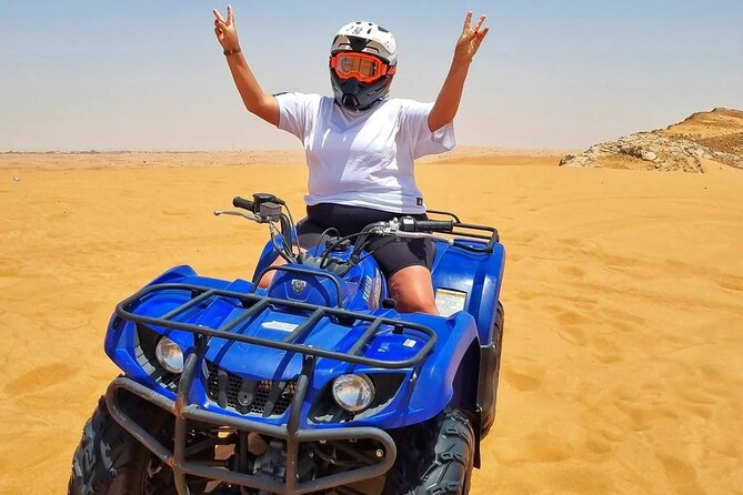 Desert Quad Bike Adventure Dubai with Free Pickup from Hotel - Photos on red dunes: what to expect and how to use your time